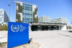 منظر خارجي للمحكمة الجنائية الدولية في لاهاي بهولندا (رويترز)